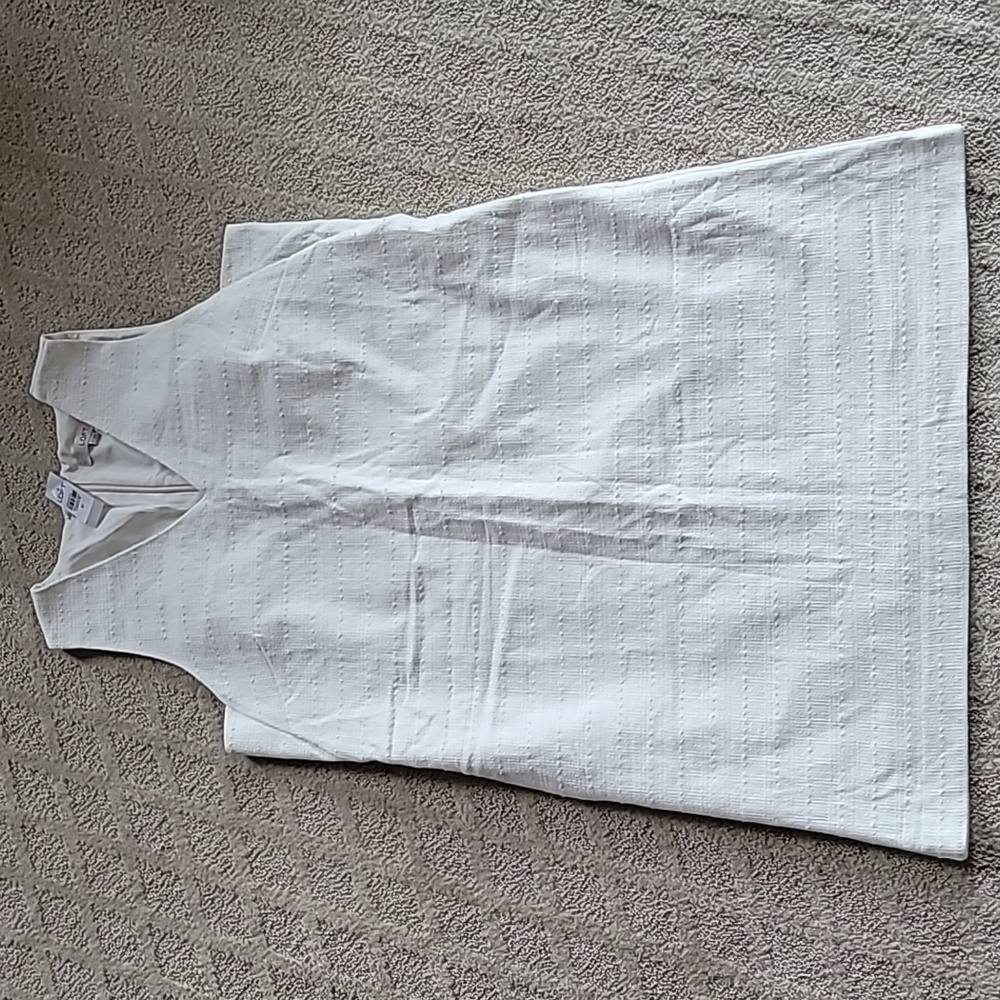 LOFT White Dress